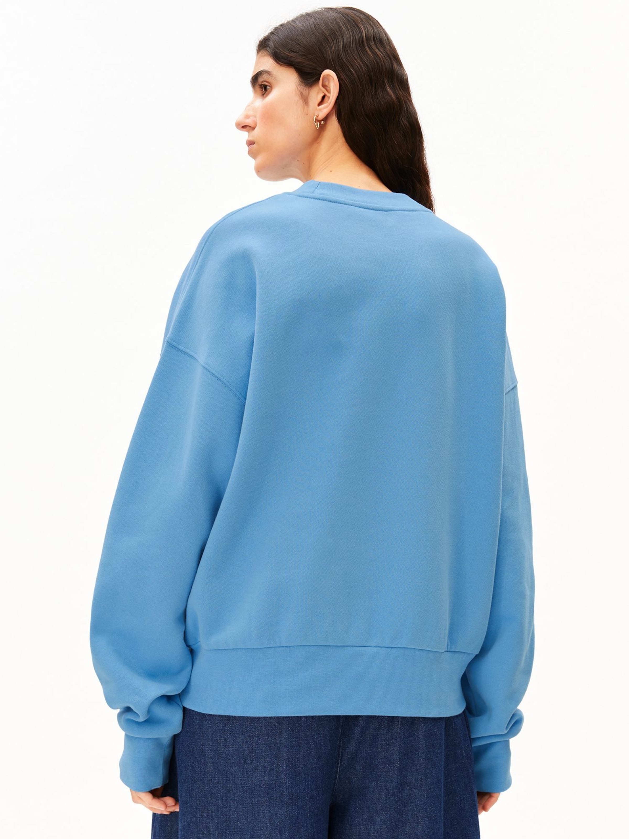 ARMEDANGELS Sweatshirt ALIZAA COLLEGE in Blau: Vorderseite