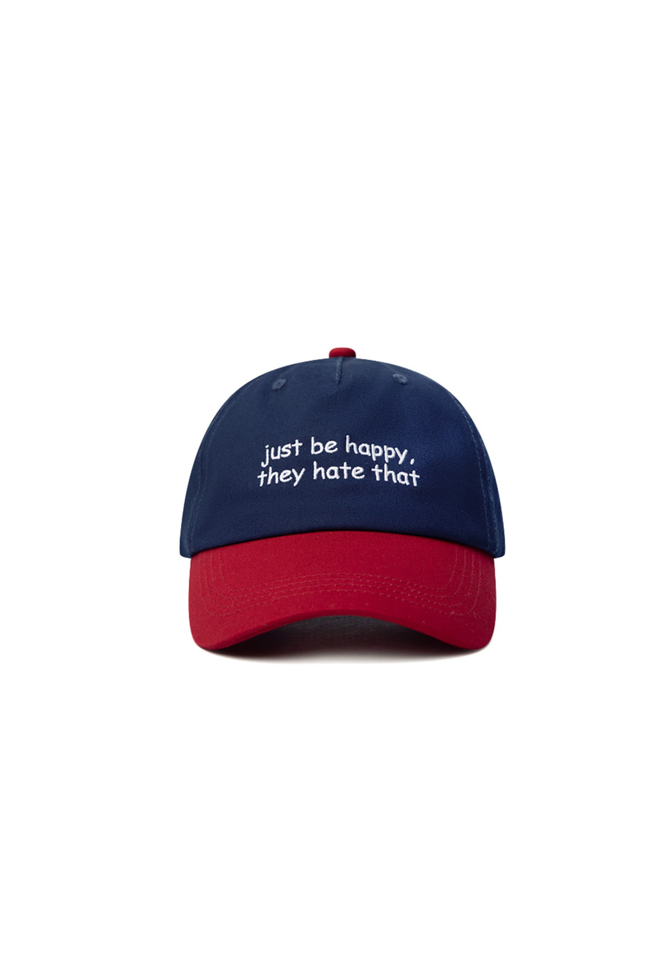 Hatline Lab Cap 'Happy' in Blau
