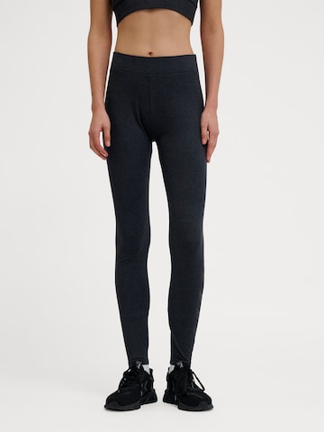 Hummel Skinny Sportsbukser 'Pulse' i sort: forside