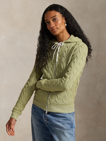 Polo Ralph Lauren Pletena jopa | zelena barva: sprednja stran