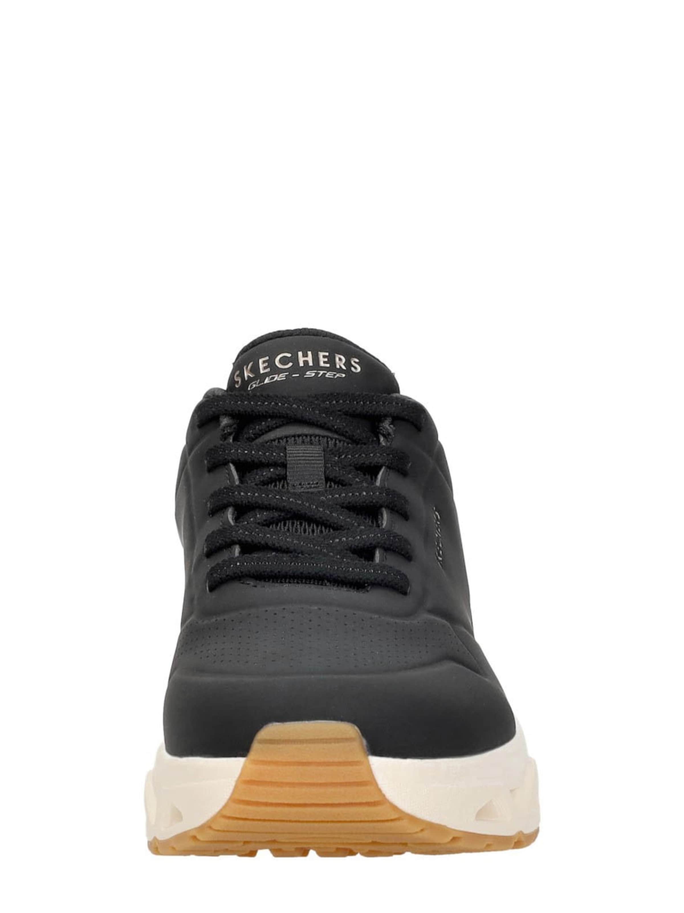 SKECHERS Sneakers laag 'Slip-Ins: Uno Glide Step - Glide On Air' in Zwart