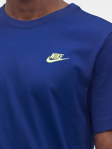 Nike Sportswear Tavaline suurus Särk 'CLUB', värv sinine