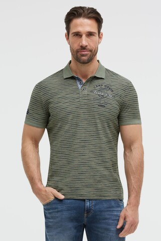 CAMP DAVID Shirt in Green: front