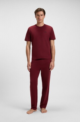 BOSS Regular Pajama Pants in Red
