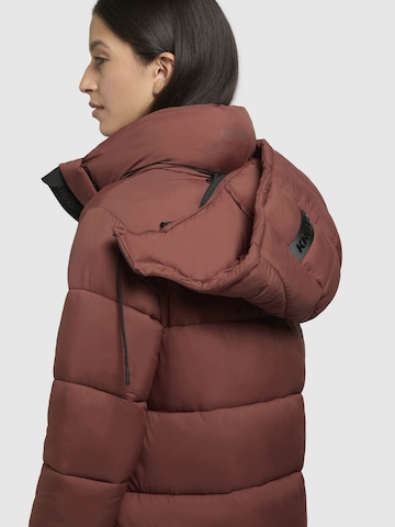 khujo - Sobretudo de inverno ' JULINA3 ' em vermelho