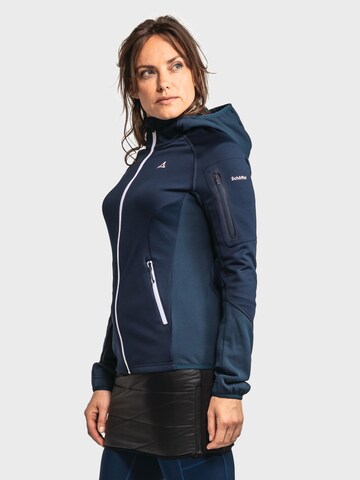 Schöffel Functionele fleece jas 'Lodron' in Blauw