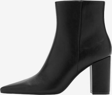 MANGO Ankle Boots 'Cobo' in Black: front