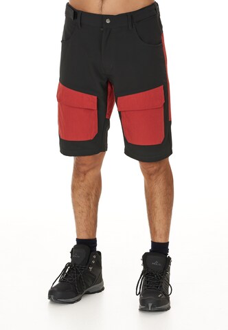 Whistler Regular Workout Pants 'ERIC' in Red: front