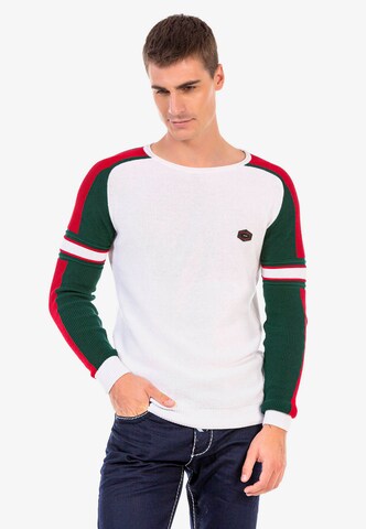 CIPO & BAXX Sweater in White