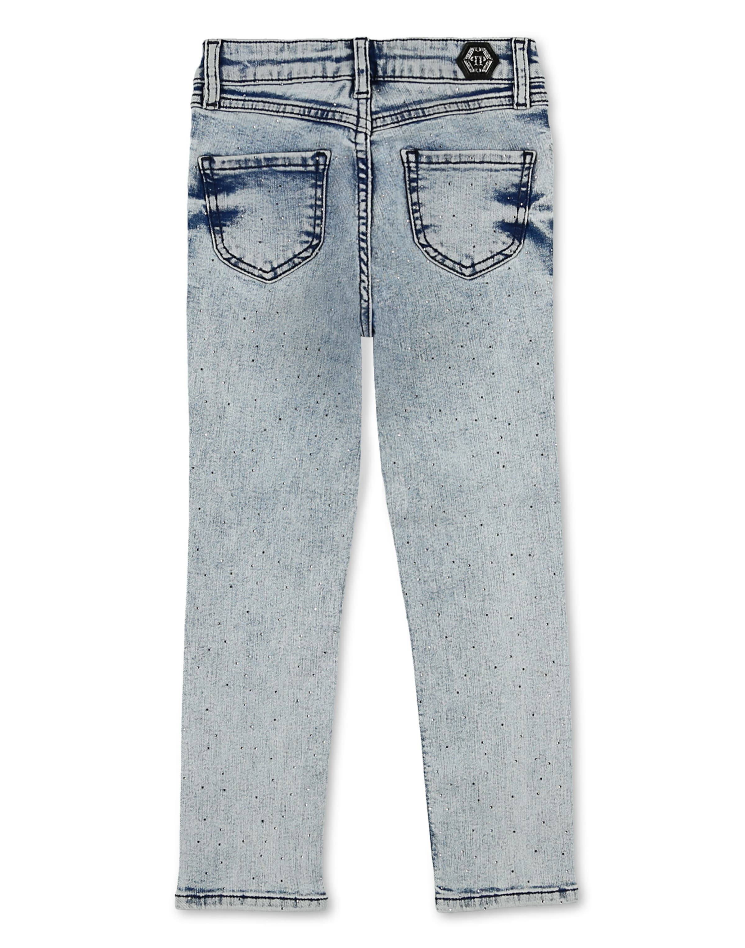Slimfit Jeans di Philipp Plein in blu