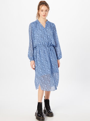 SECOND FEMALE Shirt Dress 'Aronia' in Blue: front