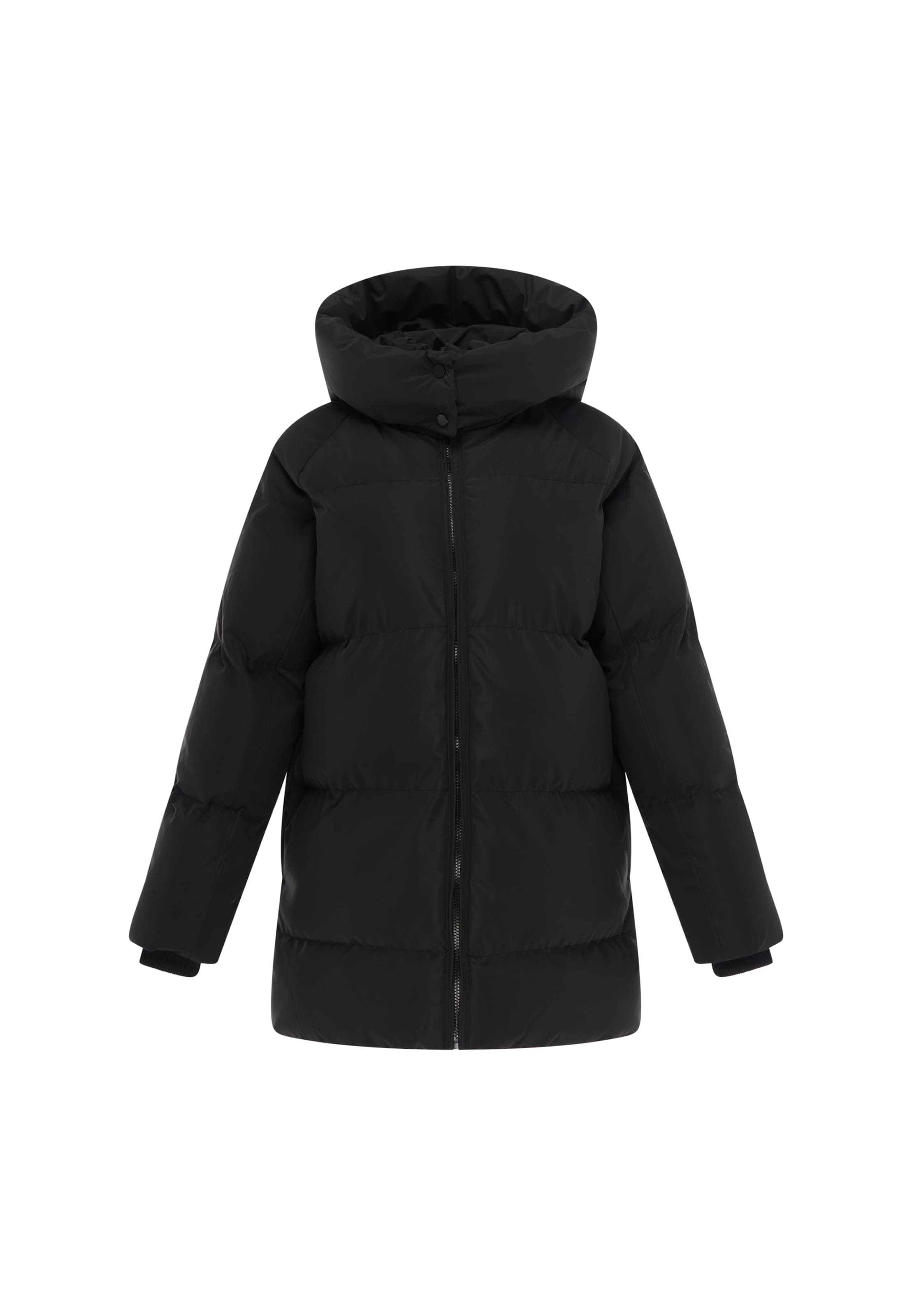 Usha - Casaco de inverno em preto: frente