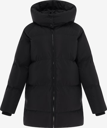 Usha - Casaco de inverno em preto: frente