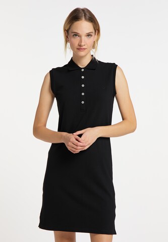 DreiMaster Maritim Summer Dress in Black: front