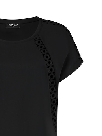 Lady Day Shirt 'Lady Day Lillian shirt zwart' in Zwart