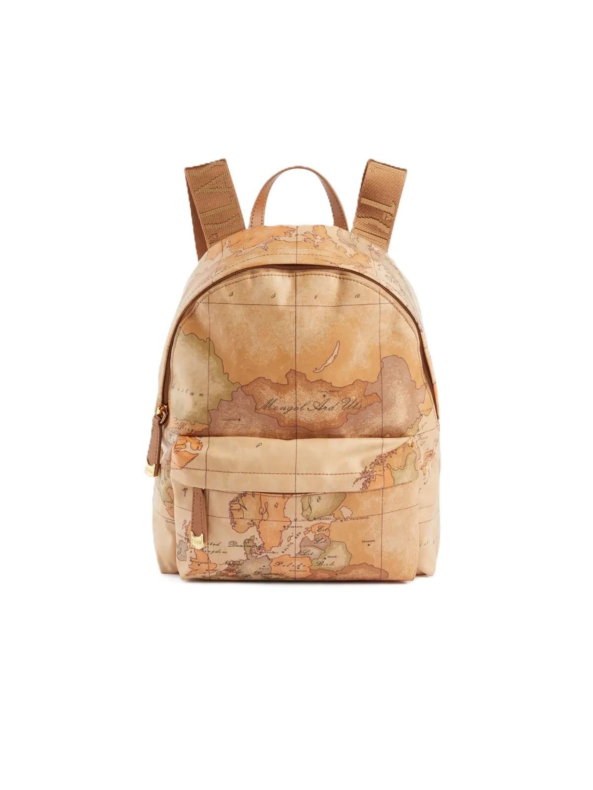 Zaino 'CS017' di Alviero Martini in beige: frontale