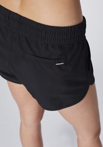 CHIEMSEE Regular Badeshorts in Schwarz