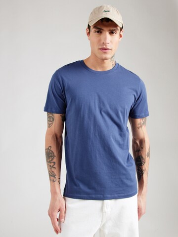 SELECTED T-Shirt 'SLHASPEN' in Blau: Vorderseite