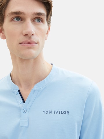 TOM TAILOR Shirt in Blau
