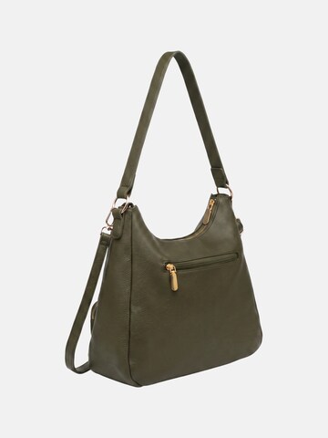 Borsa a mano 'Borsa a mano donna Kassandra con zip - Poliestere 100%' di Kassandra in verde