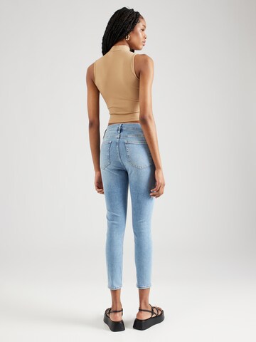 FRAME Skinny Jeans in Blau