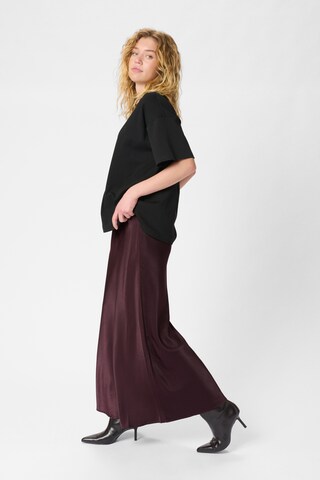 My Essential Wardrobe Kjol 'Estelle' i brun
