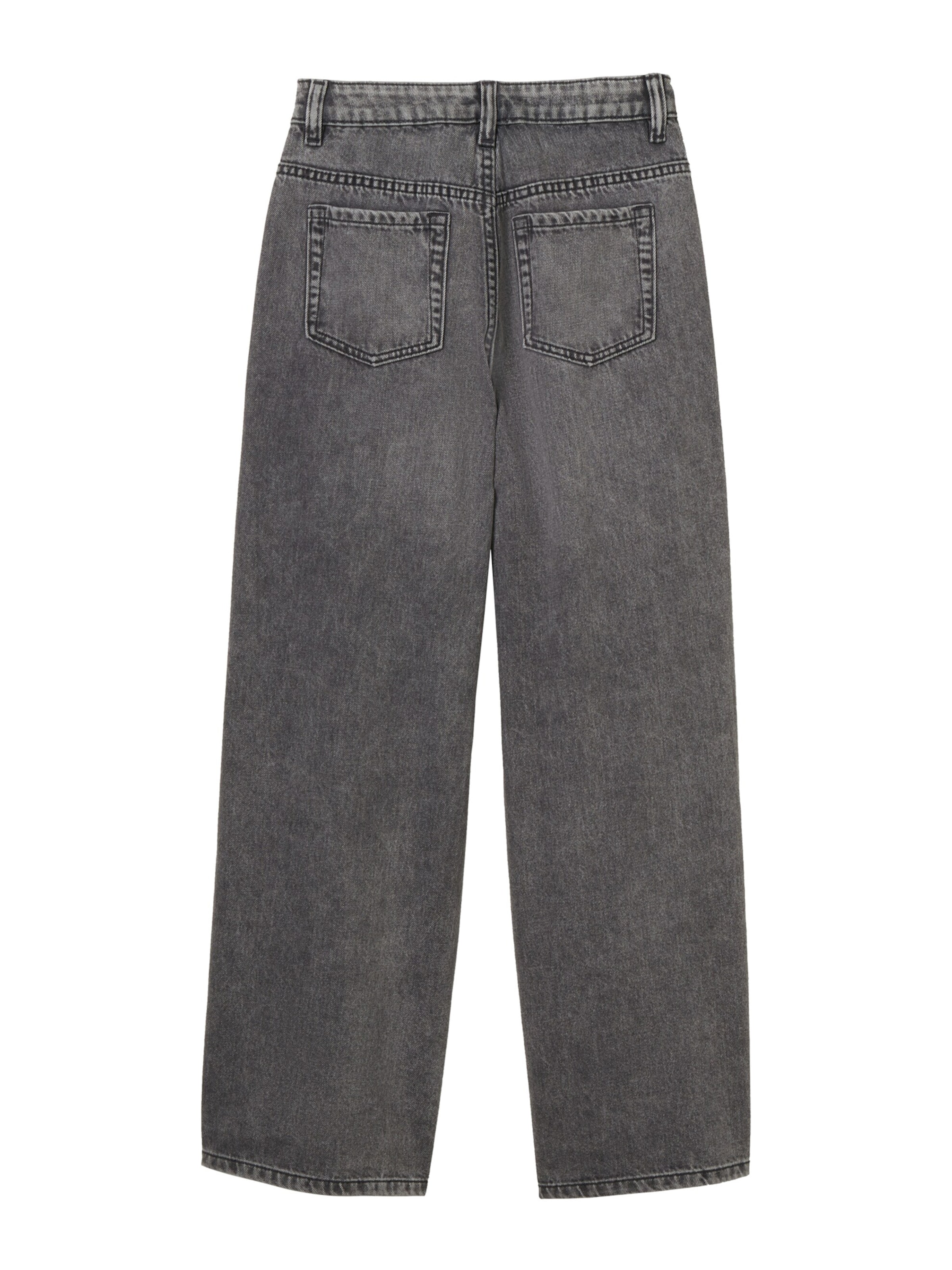 TOM TAILOR Široke hlačnice Kavbojke | siva barva