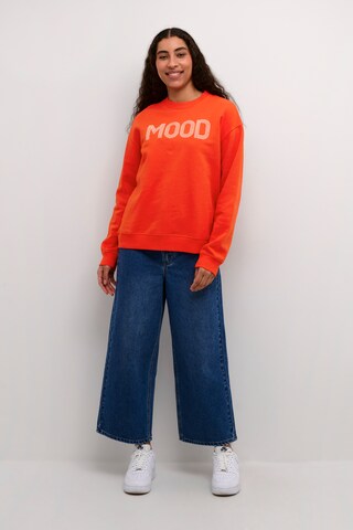 Kaffe Sweatshirt 'Molly' in Rot