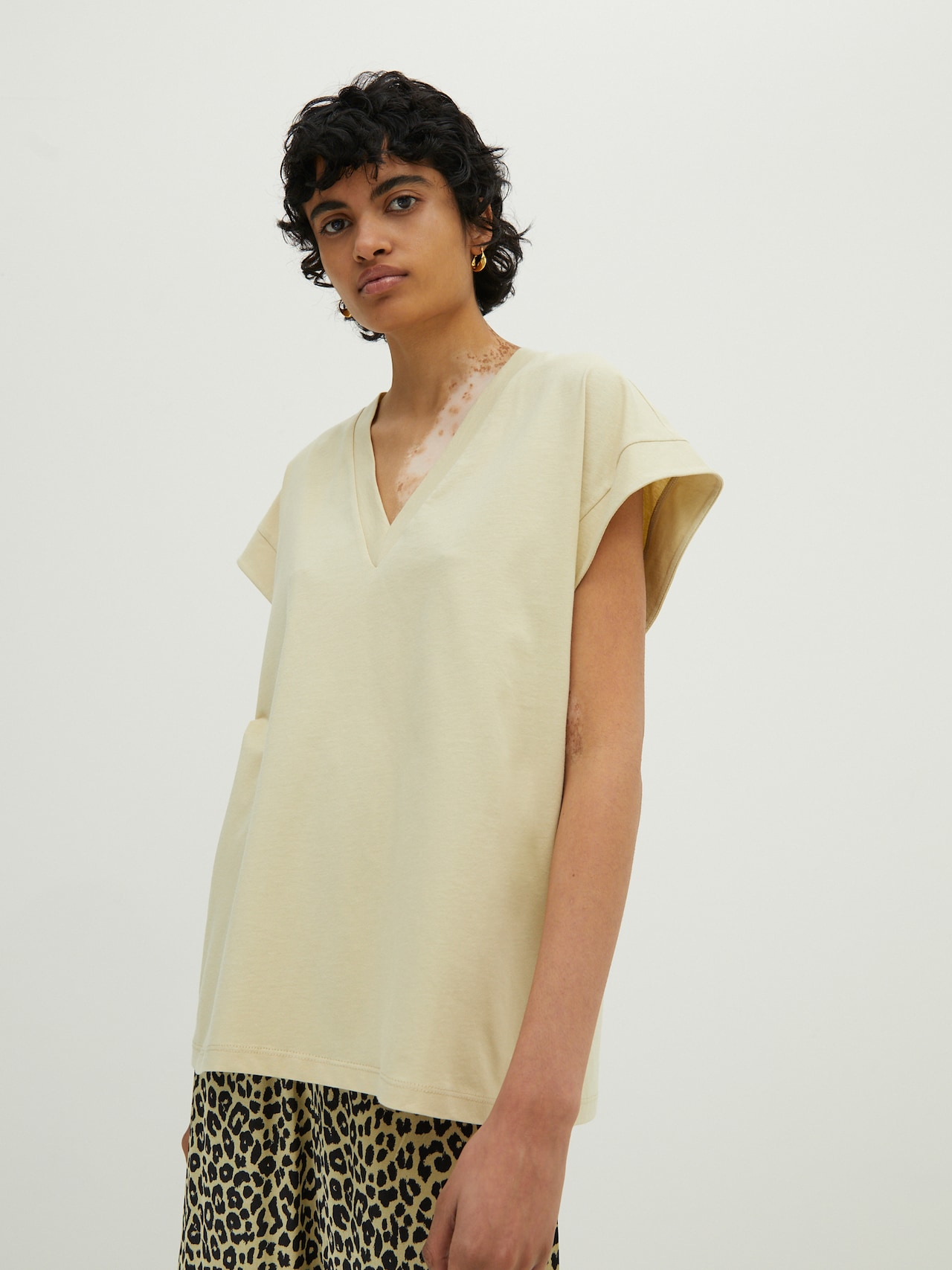 EDITED Producten Shirt 'Louisa' Groen