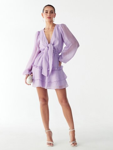 Willa Klänning 'Vilas' i lila: framsida