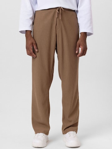 Loosefit Pantalon 'Rafael' Antioch en beige : devant