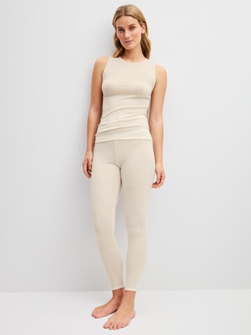 Maglietta intima 'Silky Wool Soft' di CALIDA in beige
