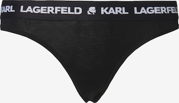 Karl Lagerfeld Stringit värissä musta: etupuoli
