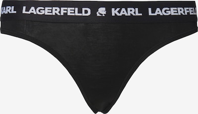 Siaurikės iš Karl Lagerfeld, spalva – juoda / balta, Prekių apžvalga