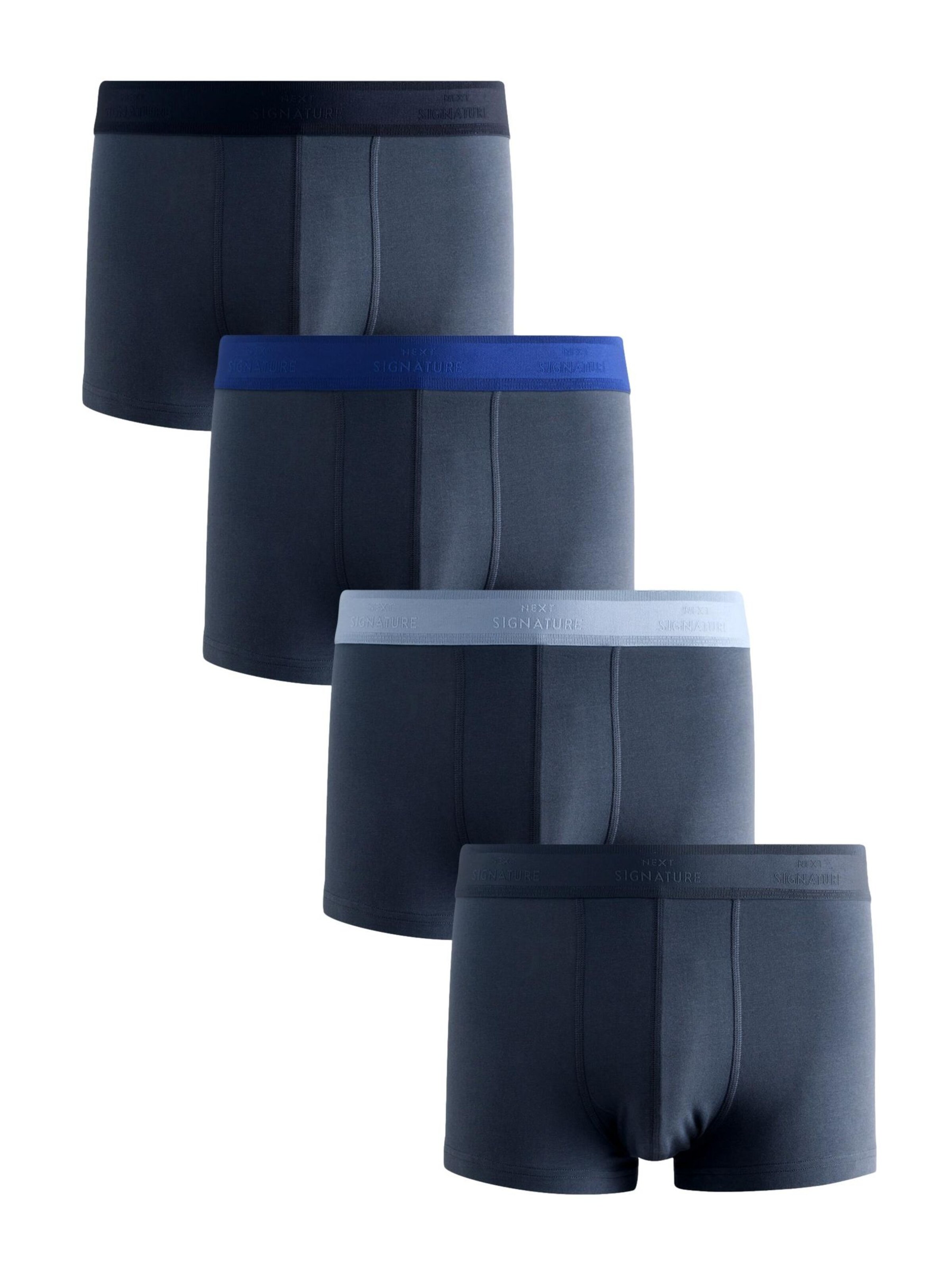 Next Boxerky - Modrá: predná strana