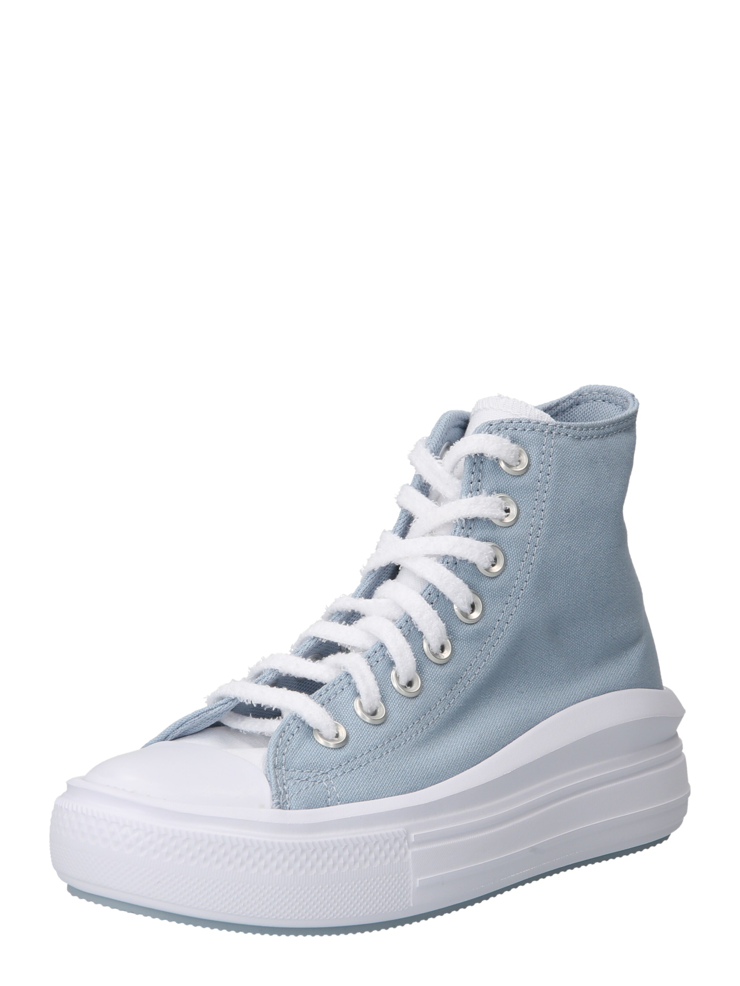 CONVERSE Sneakers hoog 'Chuck Taylor All Star Move' in Grijs: voorkant