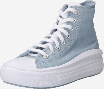 CONVERSE Sneakers hoog 'Chuck Taylor All Star Move' in Grijs: voorkant