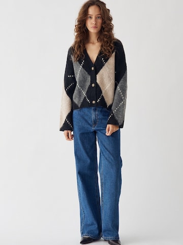 Noella Neuletakki ' N-Laiana Knit Cardigan ' värissä sininen