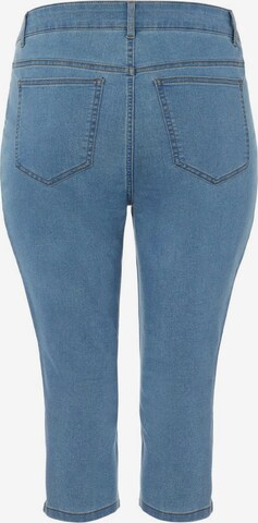 Vila Curve Skinny Jeans in Blau