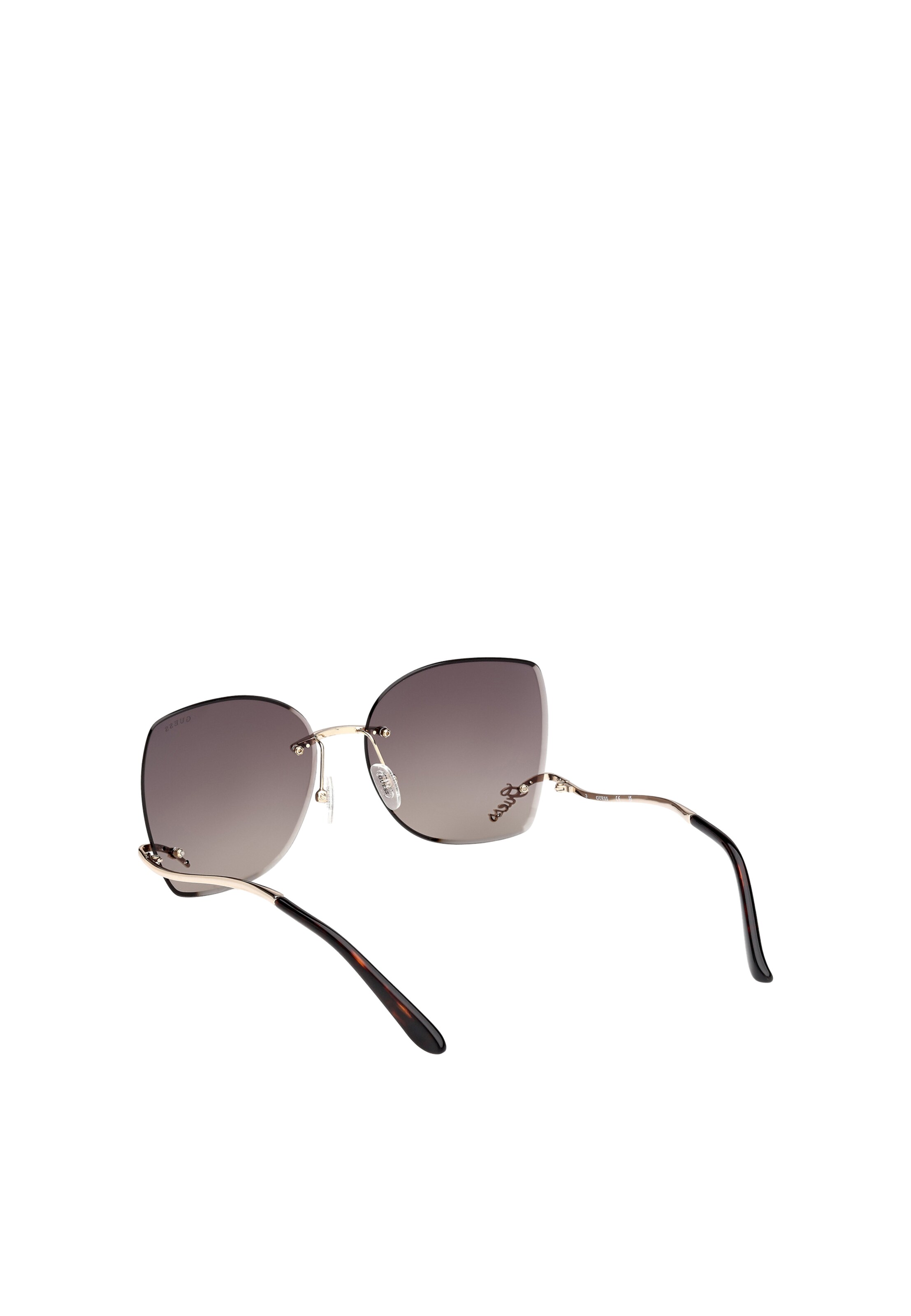 Lunettes de soleil GUESS en or