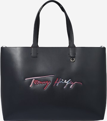 TOMMY HILFIGER Shopper táska 'Iconic' - kék: elől