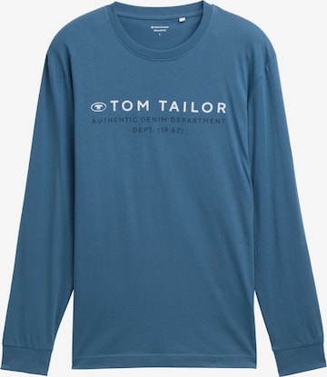 TOM TAILOR Shirt in Blauw: voorkant