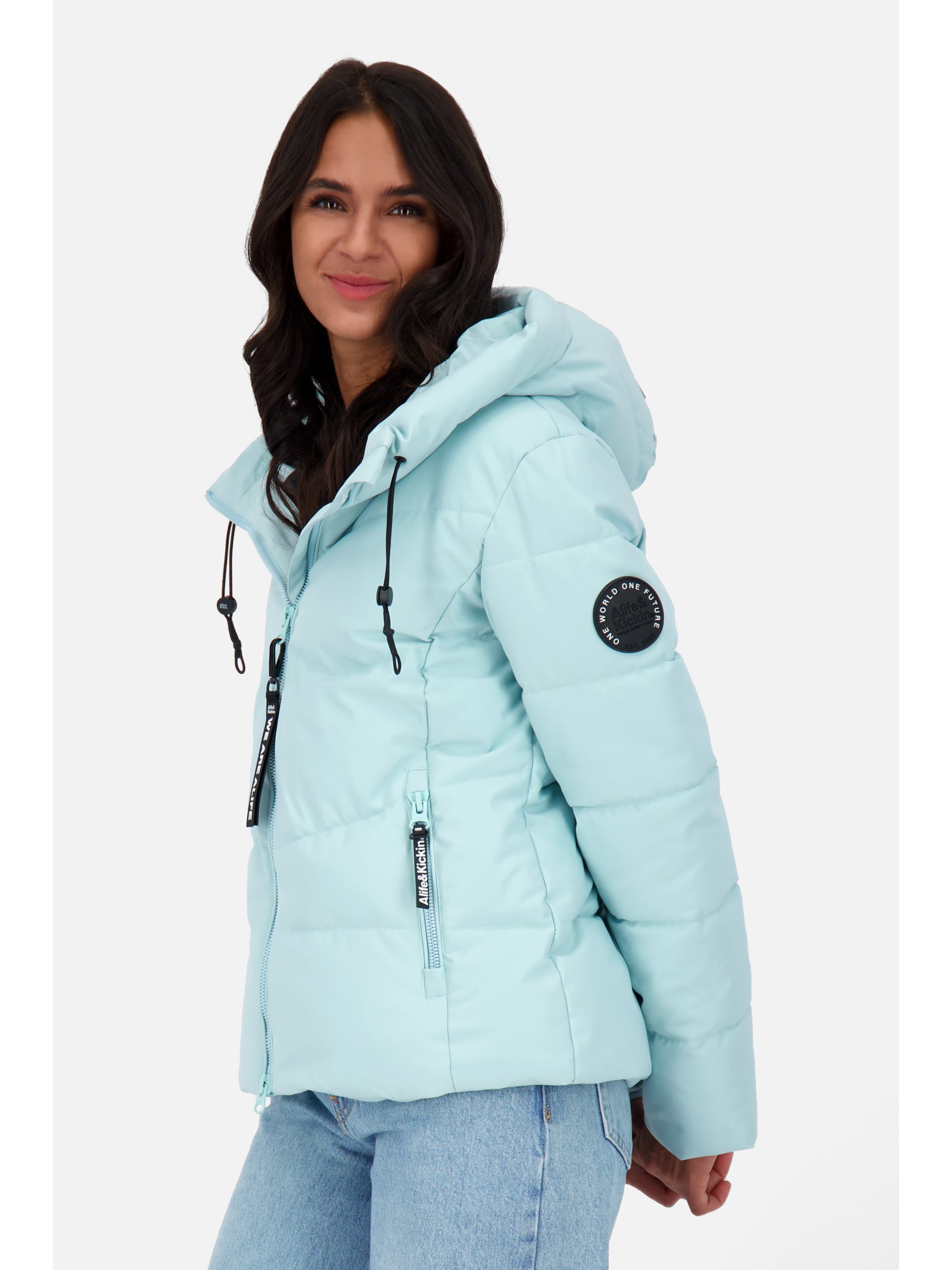 alife & kickin Winterjas 'Michaela' in Blauw