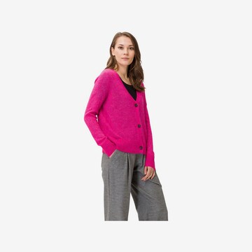 BRAX Knit Cardigan in Pink: front