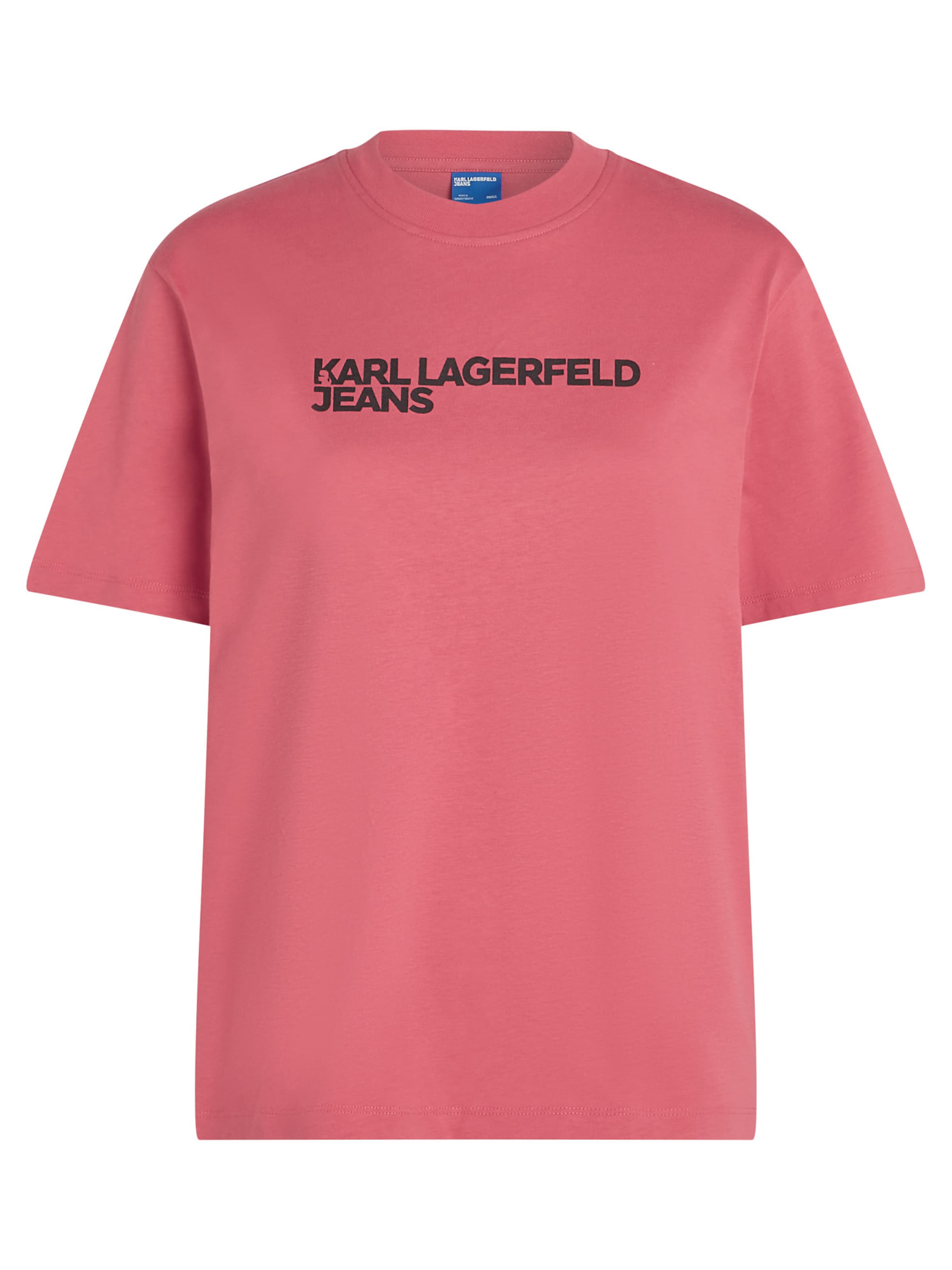 KARL LAGERFELD JEANS - Camisa em rosa: frente