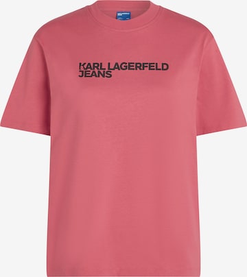 rožinė KARL LAGERFELD JEANS Marškinėliai: priekis