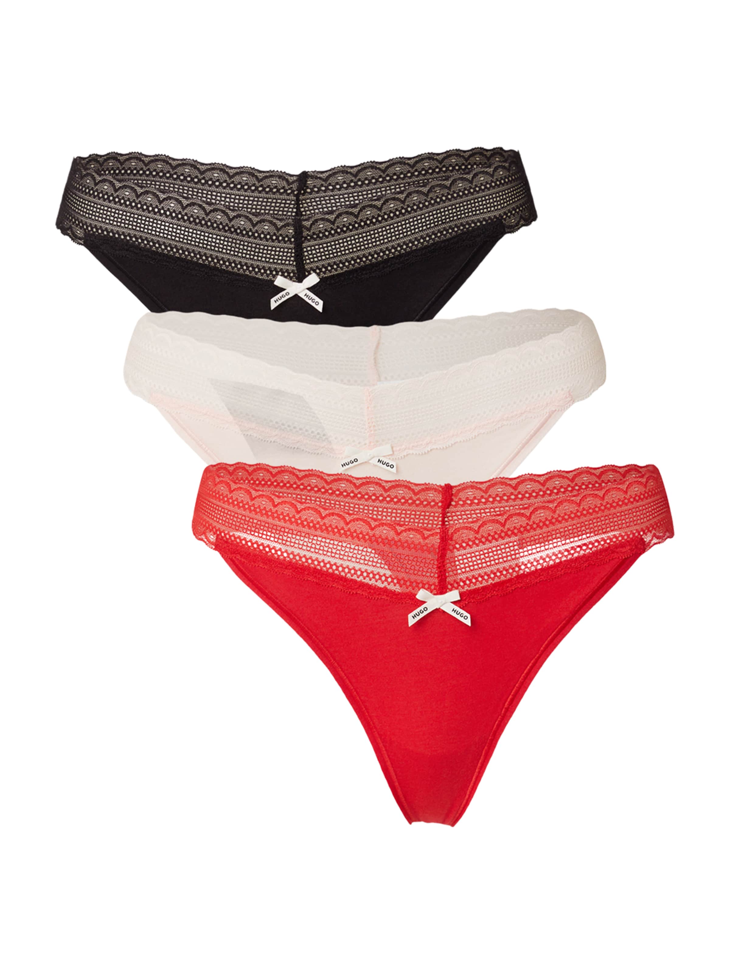 HUGO String in XS in Rose / Red / Black, Item view