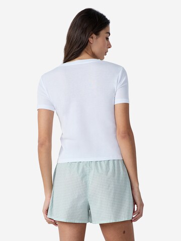 ETAM Pajama Shirt in White
