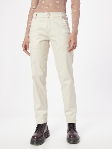 G-Star RAW Regular Hose 'Kate' in Beige: predná strana