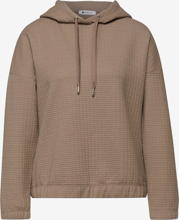 STREET ONE Sweatshirt in Brown: front